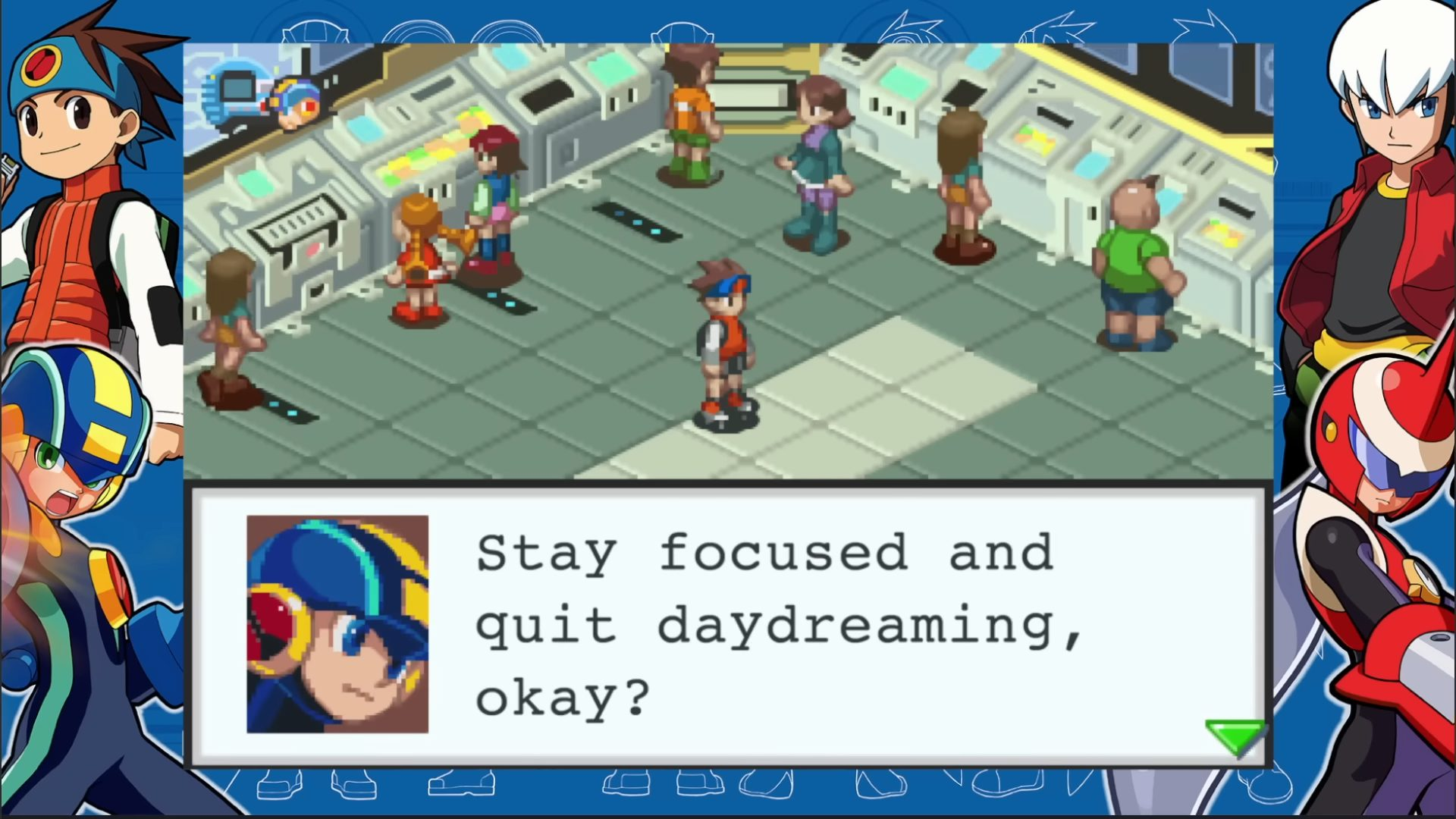 PET device showing NetNavi interaction